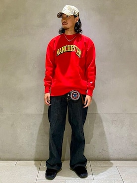 別注】Champion / シティ クルースウェットシャツ リバースウィーブ（R 
