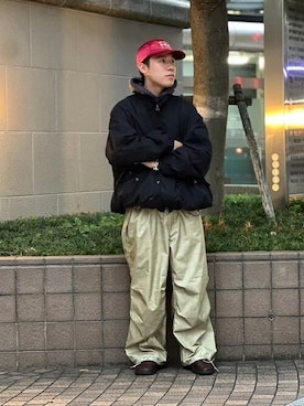 「BEAMS（ビームス）のアイテム（ブルゾン）」を使った、BEAMSさん（メンズ・170cm）の秋コーディネート