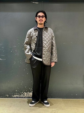 「アイテム（サングラス）」を使った、BEAMSさん（メンズ・177cm）の冬コーディネート