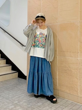 ca4laさん（レディース・155cm）の夏コーディネート