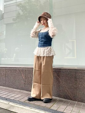 ca4laさん（レディース・155cm）の秋コーディネート