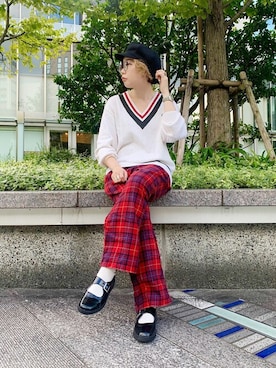 キャスケットコーディネート Zozotown