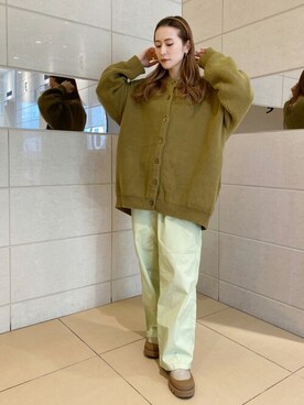 「カチューシャコーデ」｜ca4laさん（レディース・155cm）の冬コーディネート