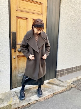 「カチューシャコーデ」｜ca4laさん（レディース・155cm）の冬コーディネート
