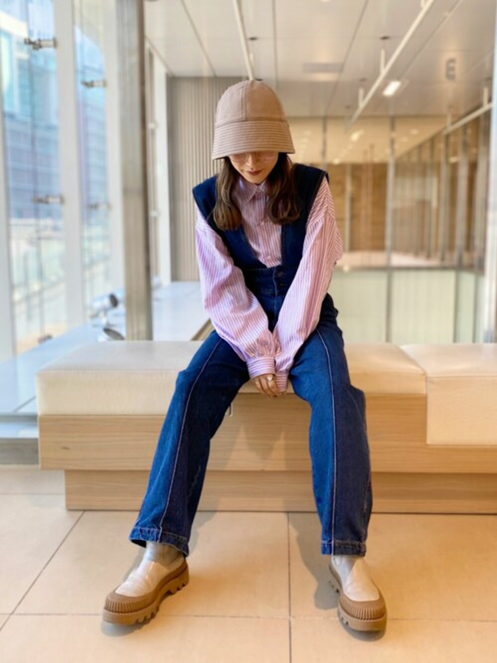 CA4LA（カシラ）の「WASHED NAVAL CT 5（ハット）」 - WEAR