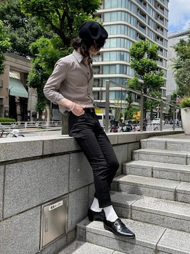 ca4laさん（メンズ・170cm）の夏コーディネート