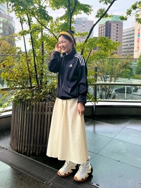 「カチューシャコーデ」｜ca4laさん（レディース・155cm）の秋コーディネート