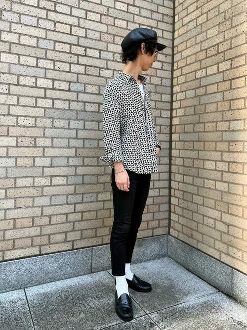 【CA4LA】ALL LEATHER CORDEL 7 ALL LEATHER CORDEL 7(ONESIZE BLACK): キャスケット｜帽子通販