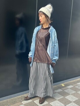 ca4laさん（レディース・155cm）の秋コーディネート