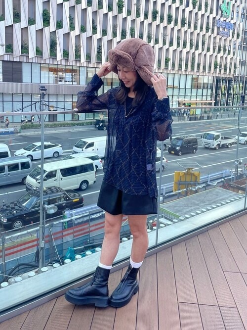 【未使用品】CA4LA フライト帽子 NICENESS ブラック TKU00394_LIGHT BLUE_S.jpg