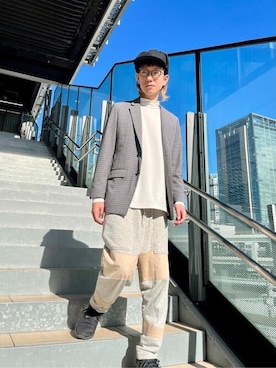 ca4laさん（メンズ・170cm）の冬コーディネート