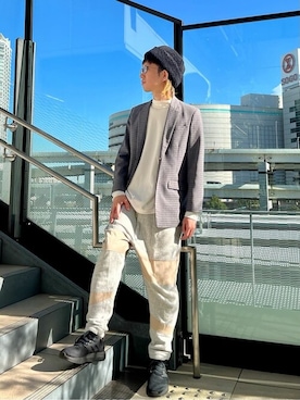 ca4laさん（メンズ・170cm）の冬コーディネート