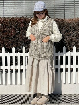 ca4laさん（レディース・155cm）の冬コーディネート