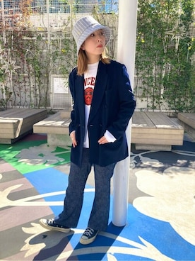 ca4laさん（レディース・155cm）の春コーディネート