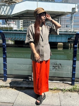 ca4laさん（レディース・155cm）の夏コーディネート