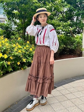 「CA4LA」｜ca4laさん（レディース・160cm）の夏コーディネート