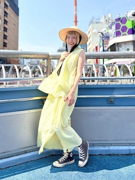 「ハットコーデ」｜ca4laさん（レディース・150cm）の秋コーディネート