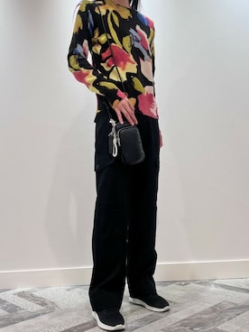 「ポシェット」｜Desigual 神戸阪急 STAFFさん（レディース・170cm）の秋コーディネート