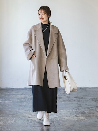 Noble Super160sリバーミドルコート ✴︎美品✴︎ NOBLE Super160sリバーミドルコート