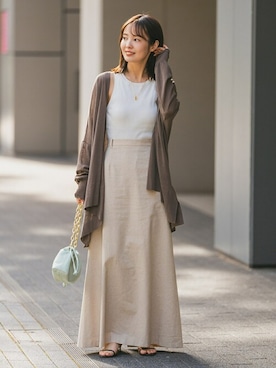 minani.aさん（レディース・155cm）の冬コーディネート