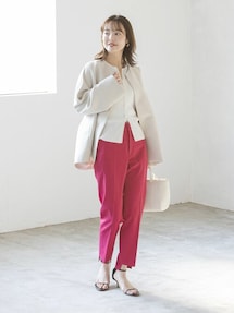 Noble（ノーブル）の「トリプルクロスライトクルーネックショート