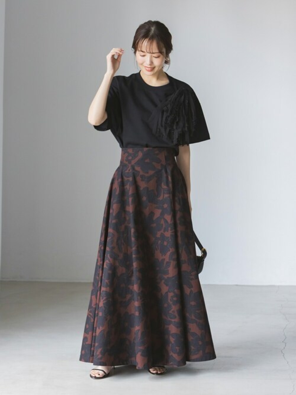 Noble（ノーブル）の「アルチザンフラワープリントフレア