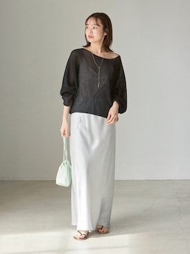 minani.aさん（レディース・155cm）の春コーディネート