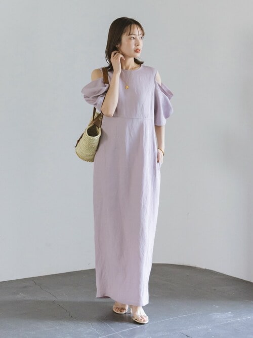 Karen Millen：オフショルダーペンシルワンピース 日本未入荷☆Karen Millen ホルターネックペンシルワンピース