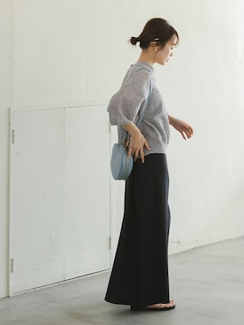 「Ch!iii BAG（チーバック）のアイテム」を使った、minani.aさん（レディース・155cm）の春コーディネート