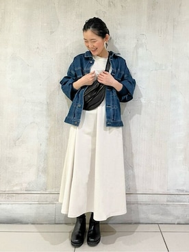 BEARDSLEYさん（レディース・153cm）の冬コーディネート