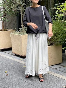 BEARDSLEYさん（レディース・166cm）の夏コーディネート