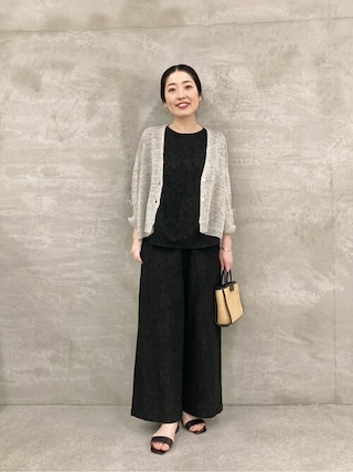 BEARDSLEY（ビアズリー）の「リネン混ジャガード コクーン 丸