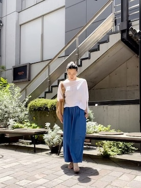 BEARDSLEYさん(レディース・159cm)の夏コーディネート