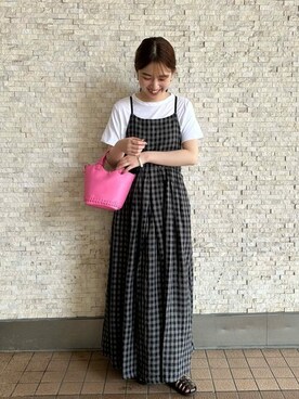 BEARDSLEYさん（レディース・159cm）の夏コーディネート