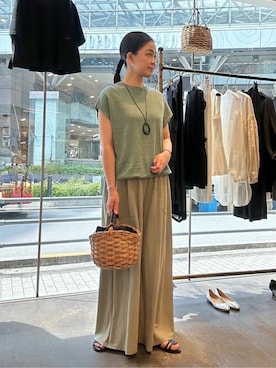 BEARDSLEYさん（レディース・168cm）の夏コーディネート