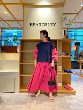 BEARDSLEYさん（レディース・162cm）の夏コーディネート