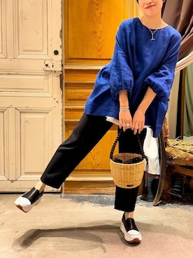 BEARDSLEYさん（レディース・157cm）の夏コーディネート