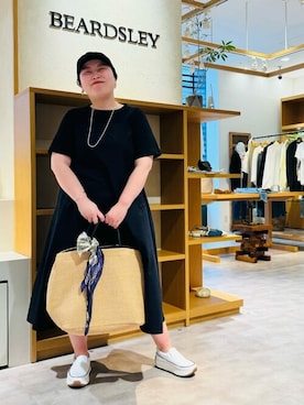 BEARDSLEYさん（レディース・158cm）の夏コーディネート