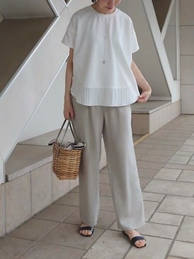 BEARDSLEYさん（レディース・164cm）の夏コーディネート