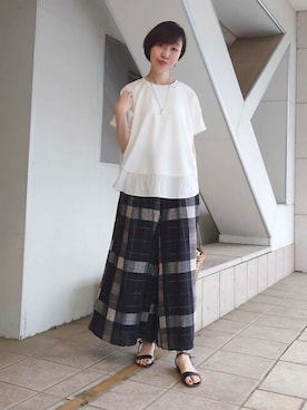 BEARDSLEYさん（レディース・164cm）の夏コーディネート