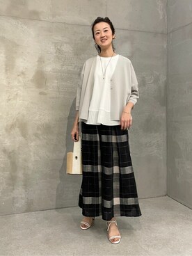 BEARDSLEYさん（レディース・166cm）の夏コーディネート