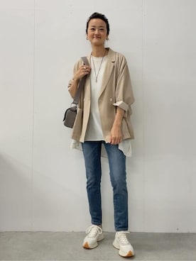 BEARDSLEYさん（レディース・166cm）の夏コーディネート