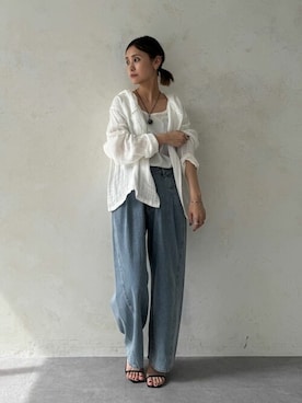 BEARDSLEYさん（レディース・158cm）の夏コーディネート