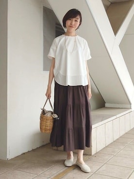 BEARDSLEYさん（レディース・164cm）の夏コーディネート