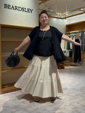 BEARDSLEYさん(レディース・158cm)の夏コーディネート