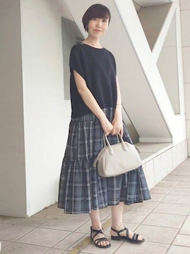 BEARDSLEYさん(レディース・164cm)の夏コーディネート