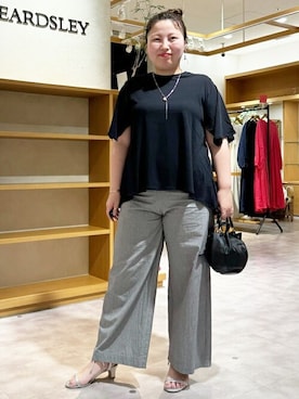 BEARDSLEYさん(レディース・158cm)の夏コーディネート