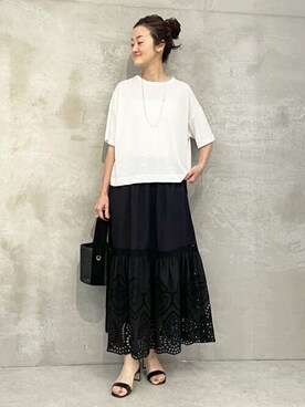 BEARDSLEYさん（レディース・166cm）の夏コーディネート