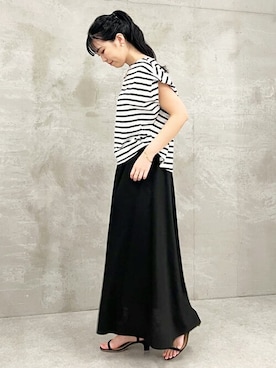 BEARDSLEYさん（レディース・159cm）の夏コーディネート