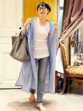 BEARDSLEYさん（レディース・157cm）の夏コーディネート